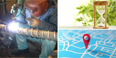 機械・沿革・アクセス